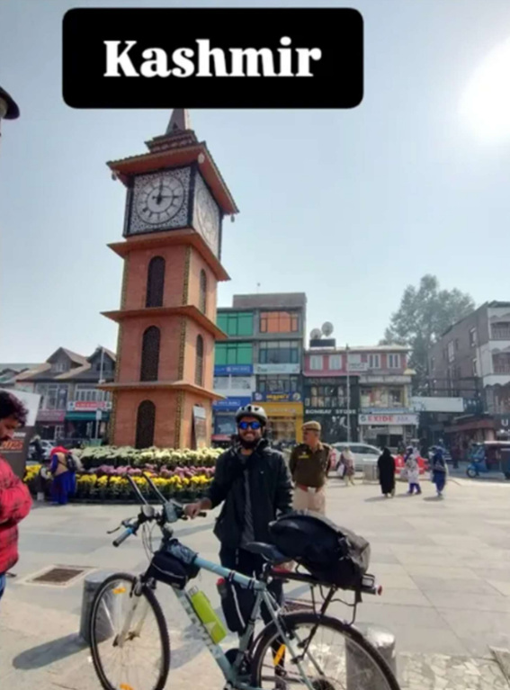 Bicycle rebuilt in Srinagar